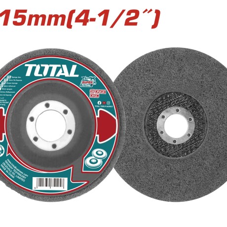 Disco de esponja 4 1/2" multiusos total TAC661151 Disco de esponja 4 1/2" multiusos total TAC661151
