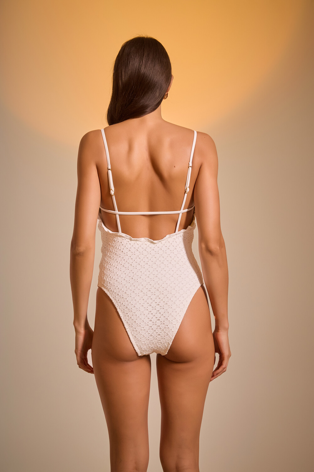 Malla Entera Akantha Marfil / Off White
