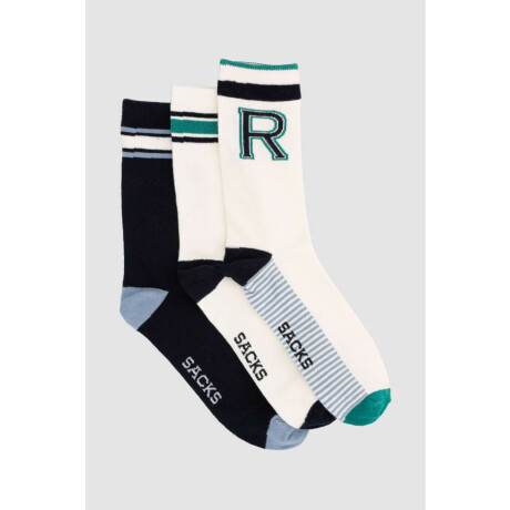 Pack de 3 medias con diseños variados Estampado 10