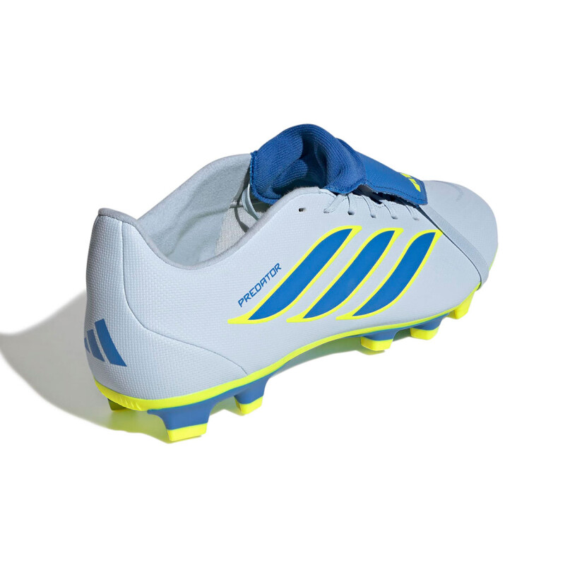 Championes Fútbol Niño Adidas Predator Club FG Celeste-Azul