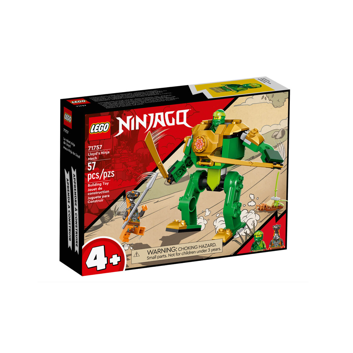 Lego Ninjago Robot Ninja De Lloyd 