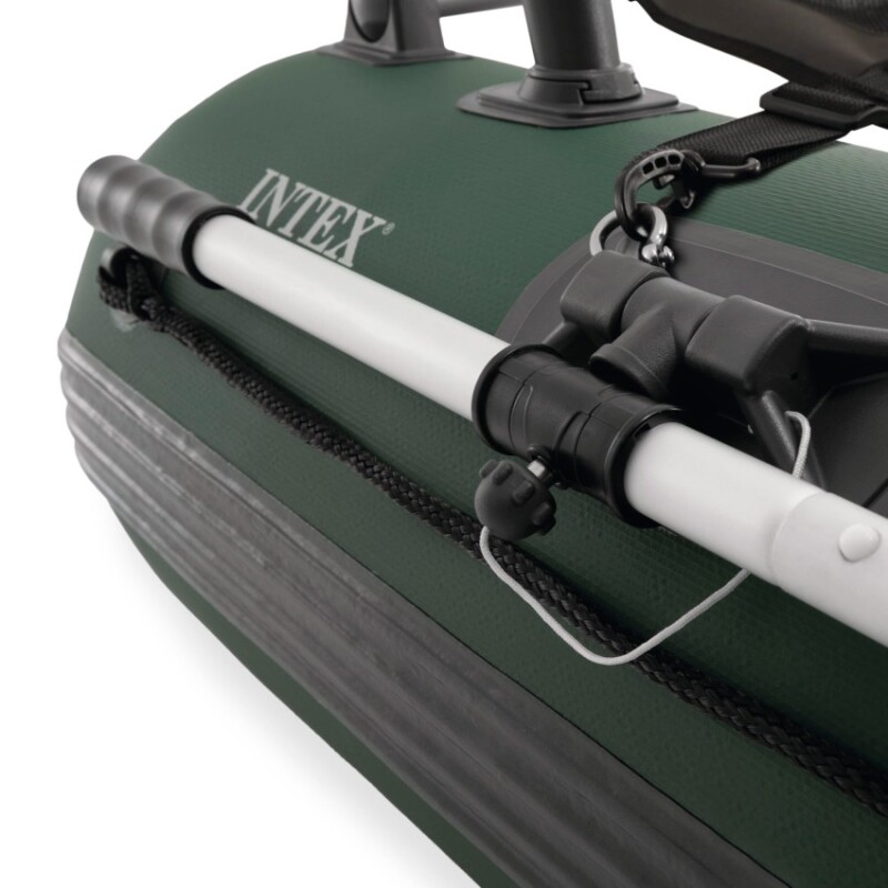 INTEX PATO DE PESCA BIG CATCH SERIE PRO + REMOS + INFLADOR Intex Pato De Pesca Big Catch Serie Pro + Remos + Inflador