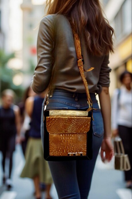Cartera Y Bandolera Orlena Combinada Línea Ottenta Cartera Y Bandolera Orlena Combinada Línea Ottenta