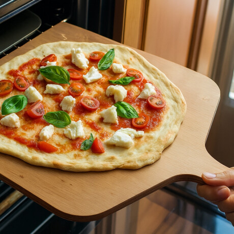 Pala para pizza madera35x40cm mango de 50cm Pala para pizza madera35x40cm mango de 50cm