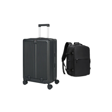 Set de viaje valija carry on rígida + mochila expandible Sc