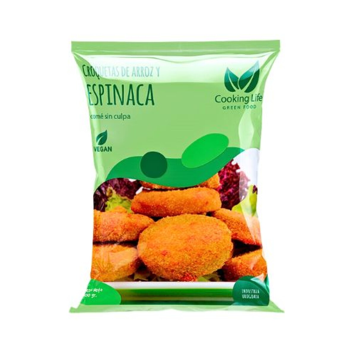 Croqueta de Arroz y Espinaca Burgylife - 500 g 