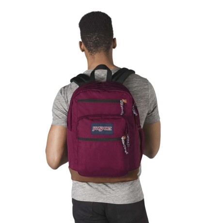 Mochila Escolar Laptop Jansport Cool Student Original Urbana Russet Red
