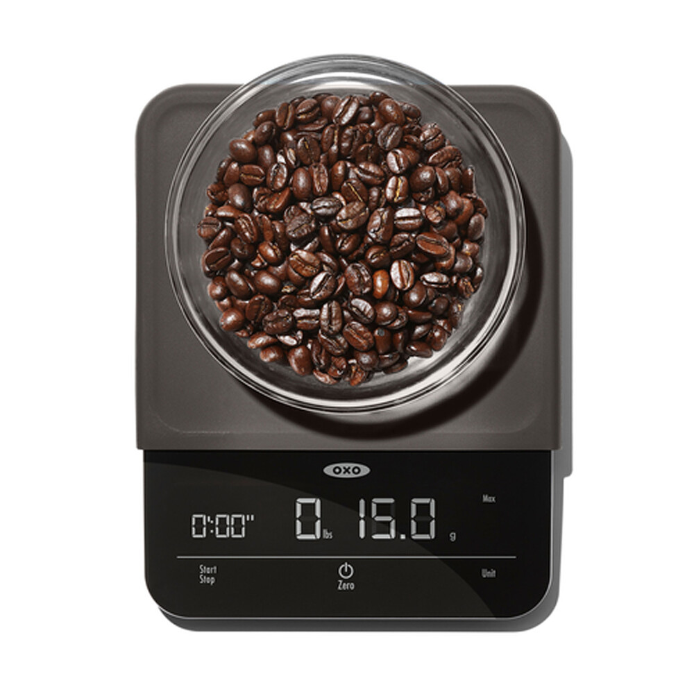 OXO BALANZA DE PRECISIÓN BREW DE 6 LIBRAS CON TEMPORIZADOR N/A