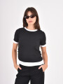 REMERA NINA NEGRO