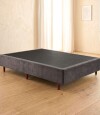 Base Sommier 2 Plazas Mannes Cinza