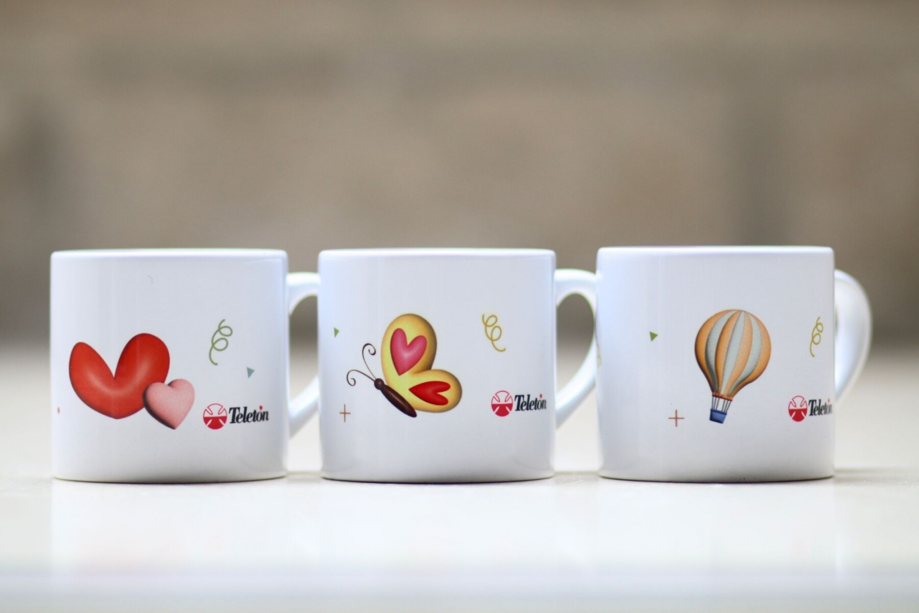 Tacitas Teletón (Pack x 3) 