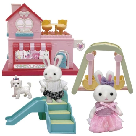 Playset Bay Dreamy Conejos Plaza con Accesorios 001