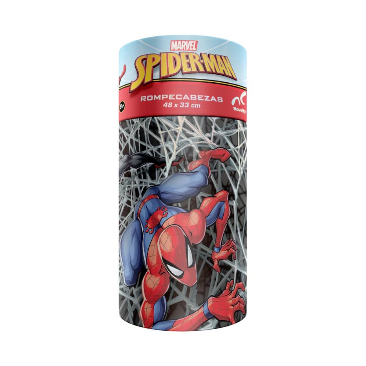 Puzzle Novelty Spiderman Cilindro 