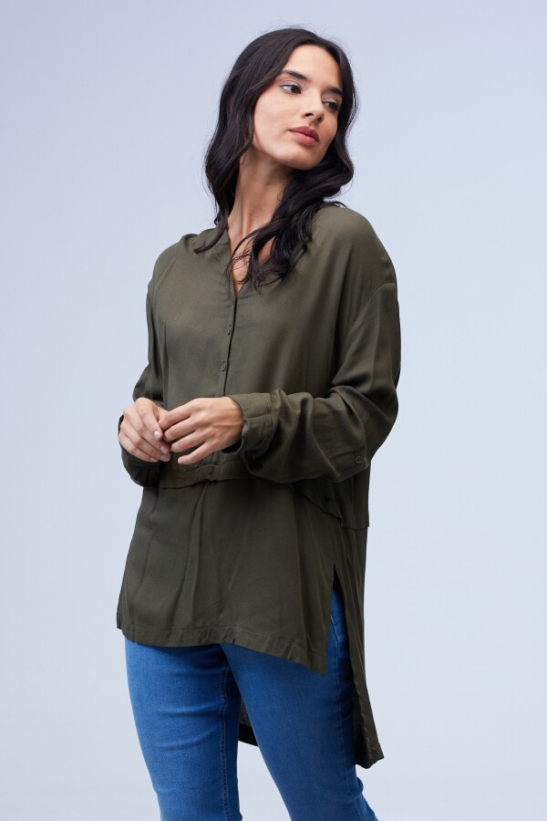 Blusa Larga VERDE