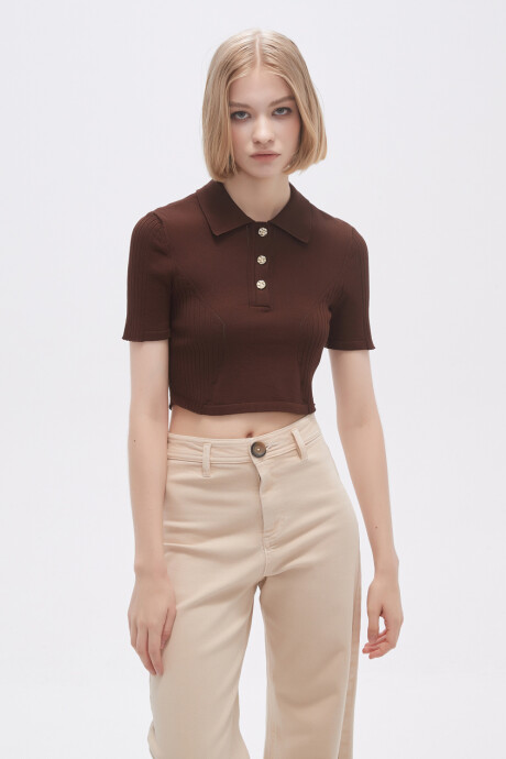Remera Cph Marron