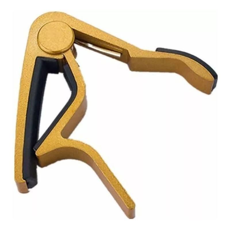 Requinto Capo Capotraste Guitarra Acustica Electrica Pinza Amarillo
