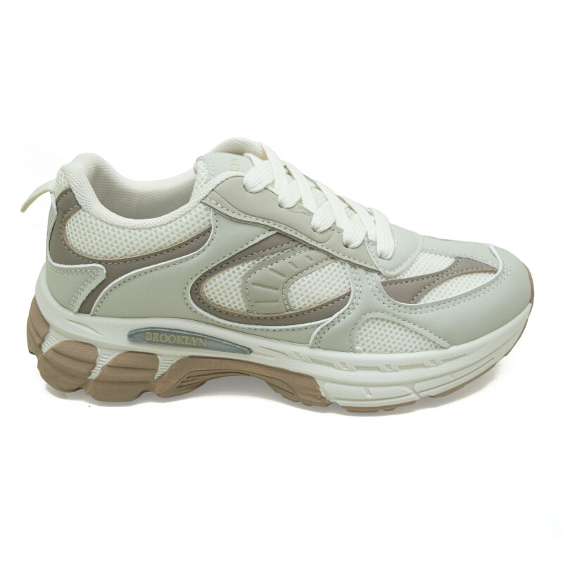 Championes The Brooklyn HausASTRA de Mujer - ASTRA Blanco-gris Claro