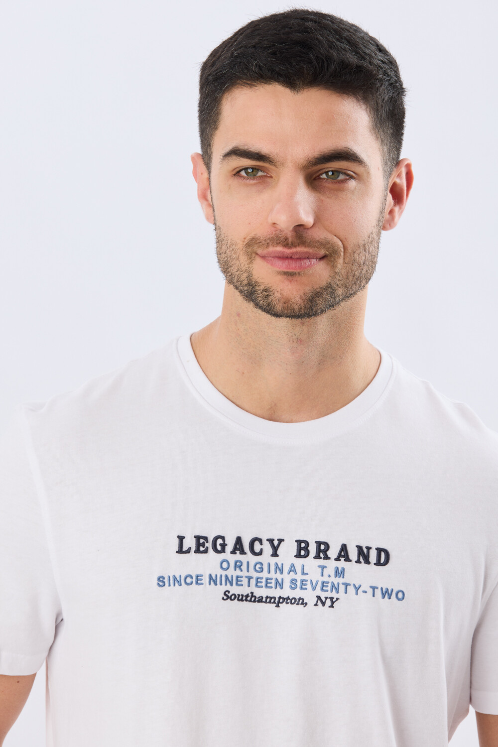 REMERA ESTAMPADA DE ALGODÓN Blanco