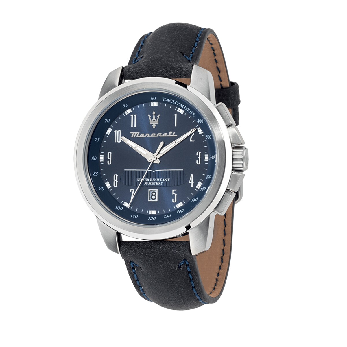 Reloj Maserati Fashion Cuero Azul 