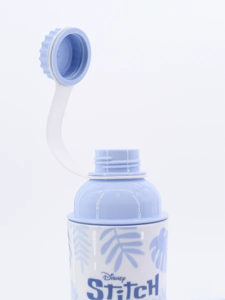 SET CONTENEDOR Y BOTELLA STITCH CELESTE