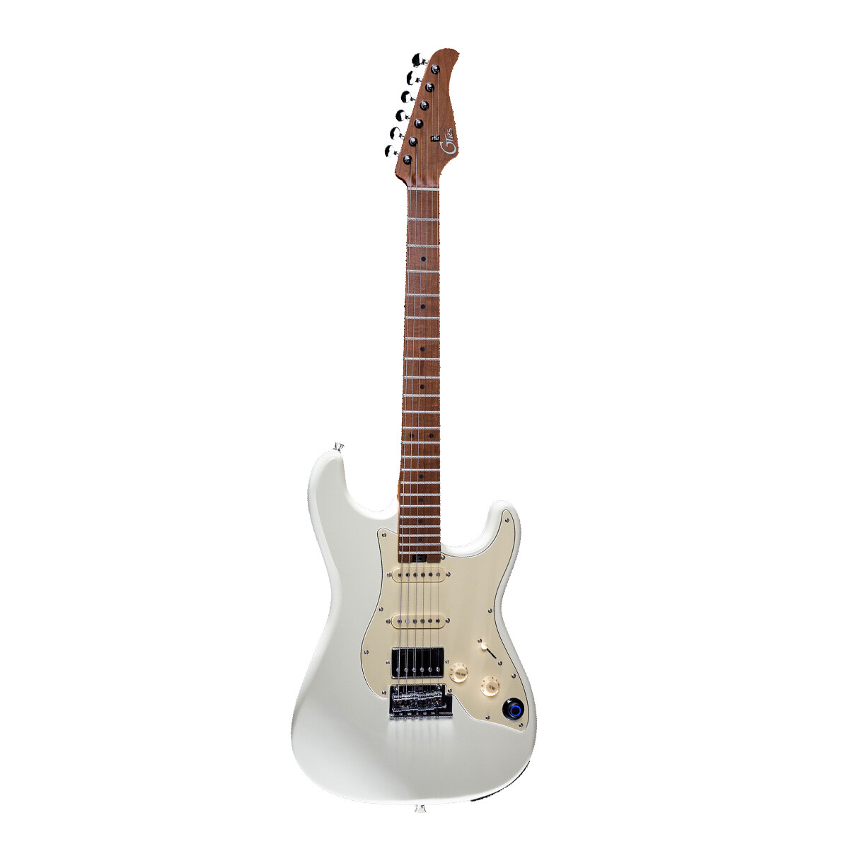 Guitarra Eléctrica Mooer Gtrs Intelligent Guitar Standard 801 White 