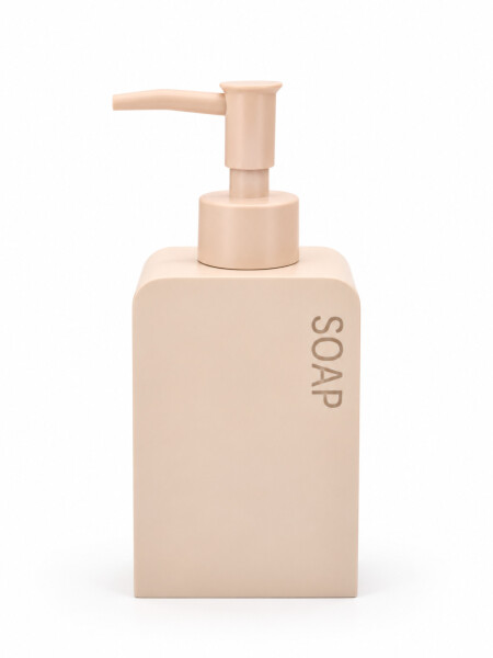 DISPENSADOR DE JABON BEIGE