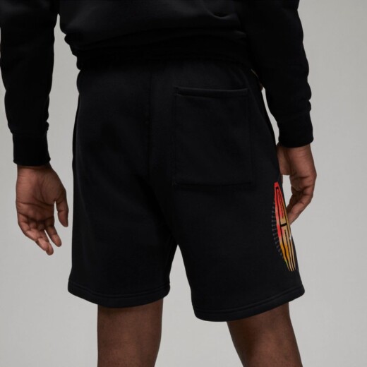 Short Nike Moda Hombre Jordan Flt Mvp Flc Black S/C