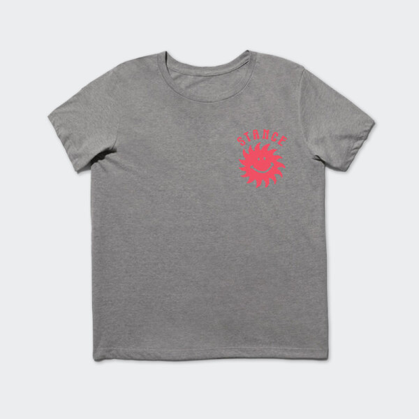 Remera Stance Live Your Values Gris