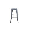 Taburete Tolix Hogar Pub Muebles Gris