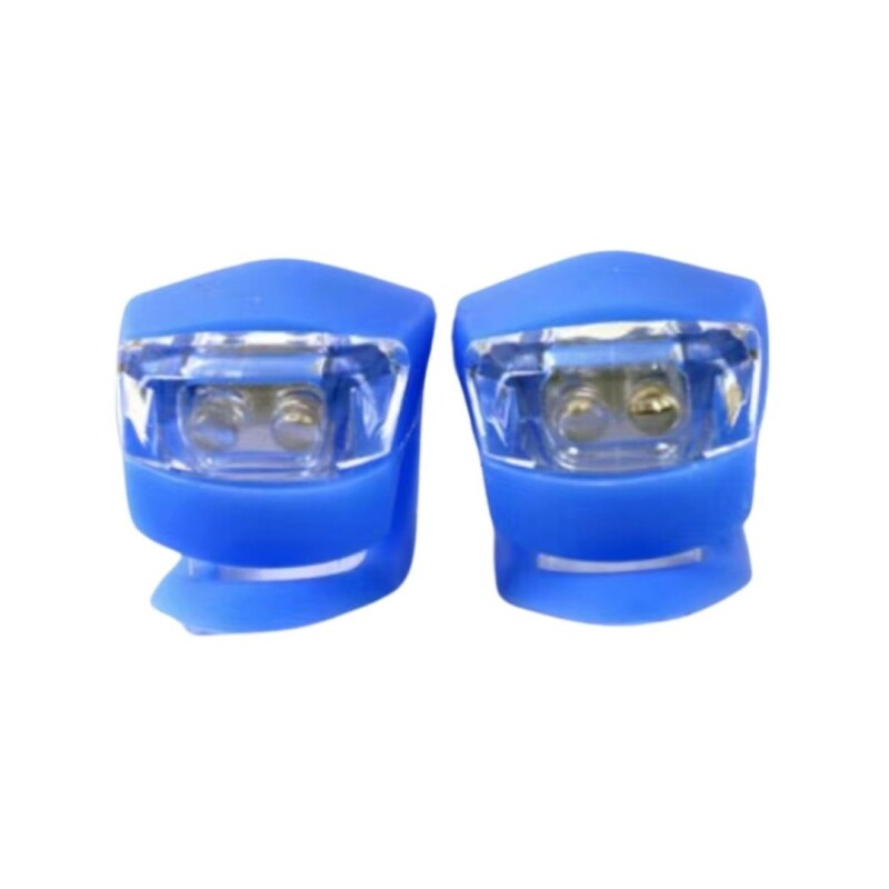 LUCES LED DE SILICONA PARA BICI • 8cm LUCES LED DE SILICONA PARA BICI • 8cm