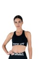 TOP MUJER EVERLAST GRAPHIC Negro