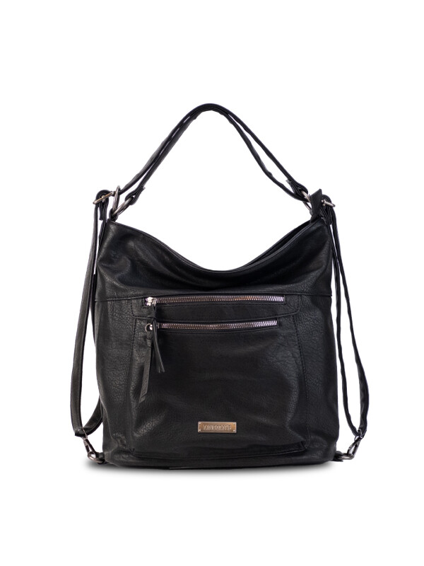 CARTERA MOCHILA ESTHER NEGRO