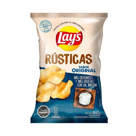 Papas Fritas Lays Rústicas con Sal Marina 001