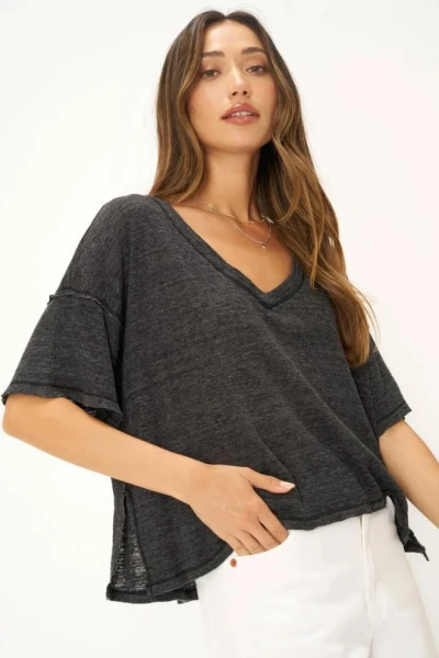 REMERA OH GIRL RAW Negro