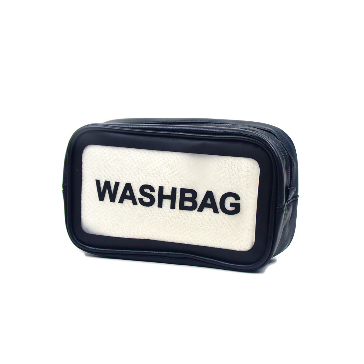 Neceser Transparente Washbag - Negro 
