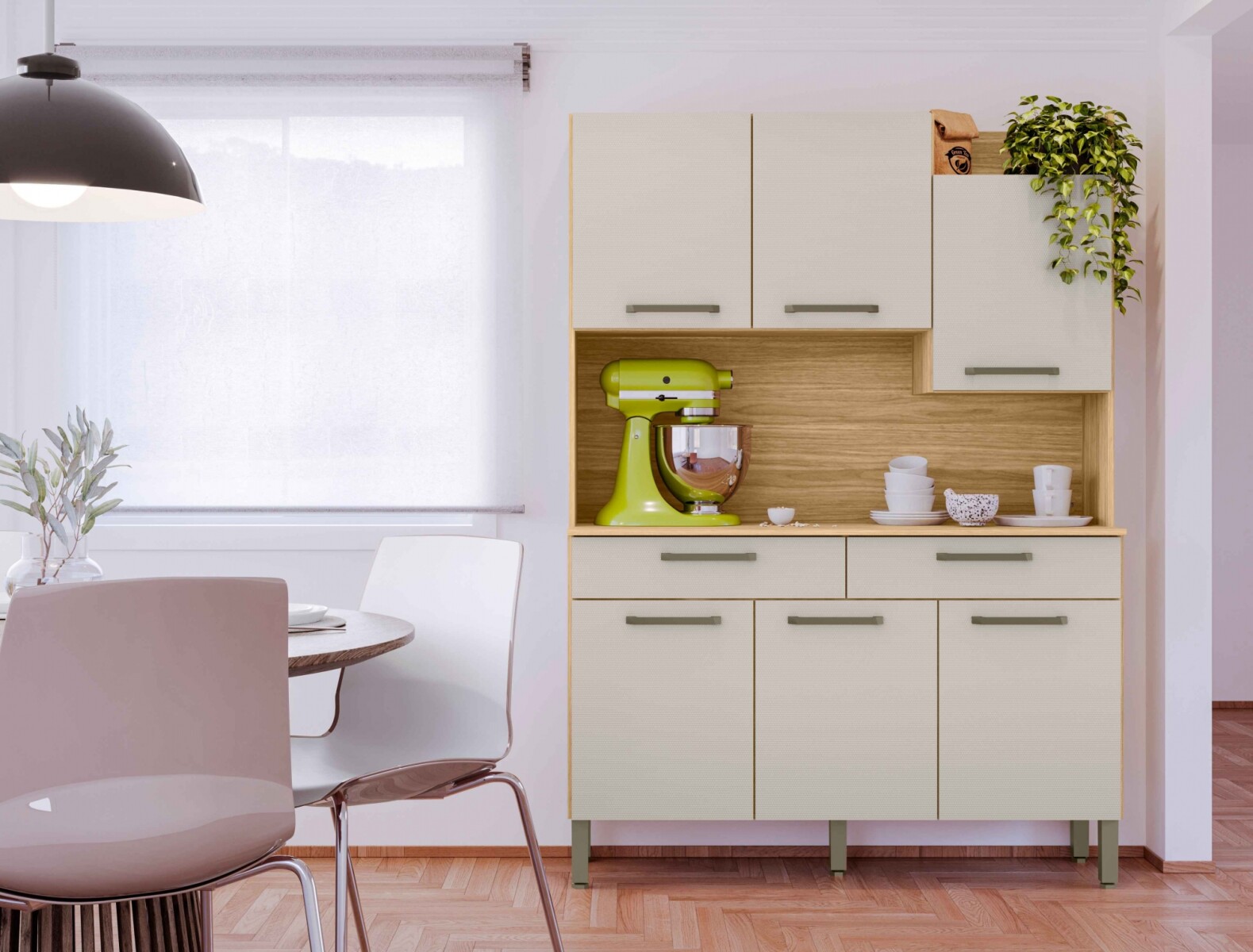 PARANA - KIT DE COCINA MODENA FREIJO/SUAVE 2478-9031 