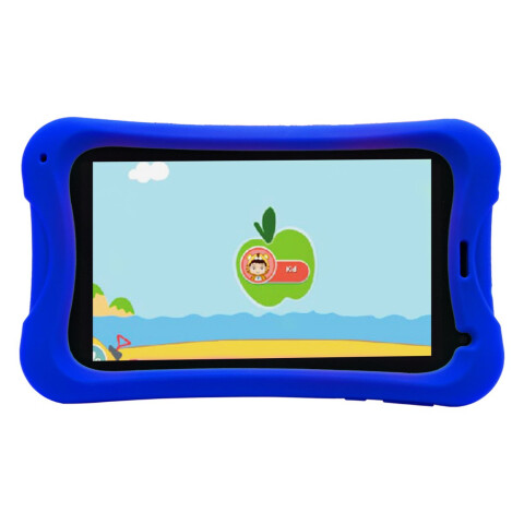 Tablet Infantil Niños Goldtech 7″ 3GB 32GB C/ Protector Kids Color Azul