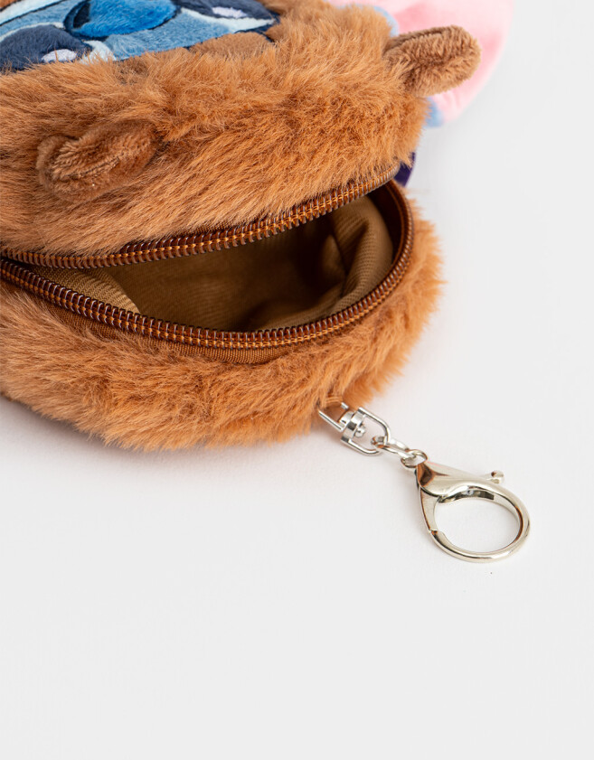 Llavero Llavero & Charm Mochilita "stitch Capybara" - Marron Camel