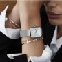 Reloj ROSEFIELD QWSS-Q02 The Boxy Acero Plata 0