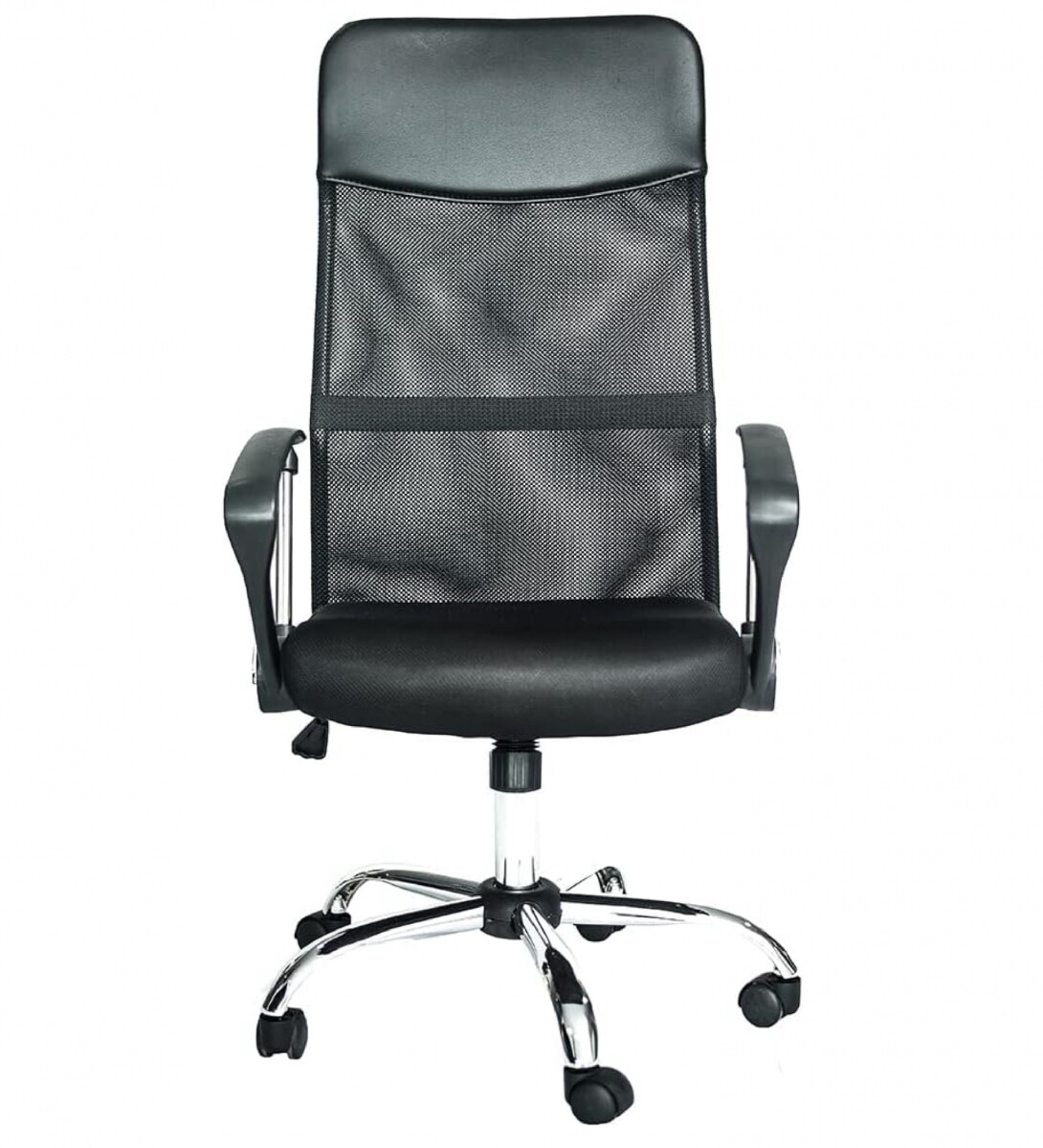 Silla De Escritorio Mallada - Negra 
