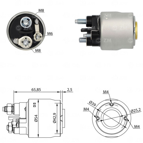 AUTOMATICO DE ARRANQUE CITROEN - PEUGEOT JUMPER BOXER 2.2 HDI 06/ FORD TRANSIT 2.2 TD VALEO ZM AUTOMATICO DE ARRANQUE CITROEN - PEUGEOT JUMPER BOXER 2.2 HDI 06/ FORD TRANSIT 2.2 TD VALEO ZM