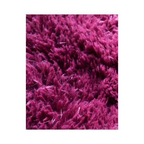 Alfombra Peluda Shaggy de 1.5 x2.0 m Bordó