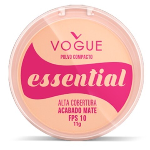 Polvo Compacto Vogue Essential Natural 11 g Polvo Compacto Vogue Essential Natural 11 g