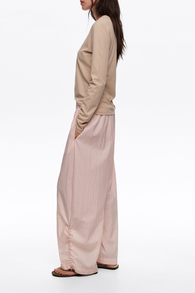 JOGGER FRUNCIDO Rosa