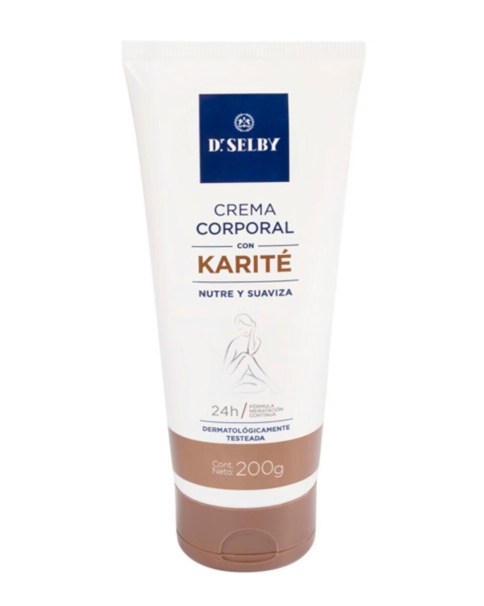 Dr. Selby Crema Corporal con Karité 200 gr | Nutre y Suaviza la Piel