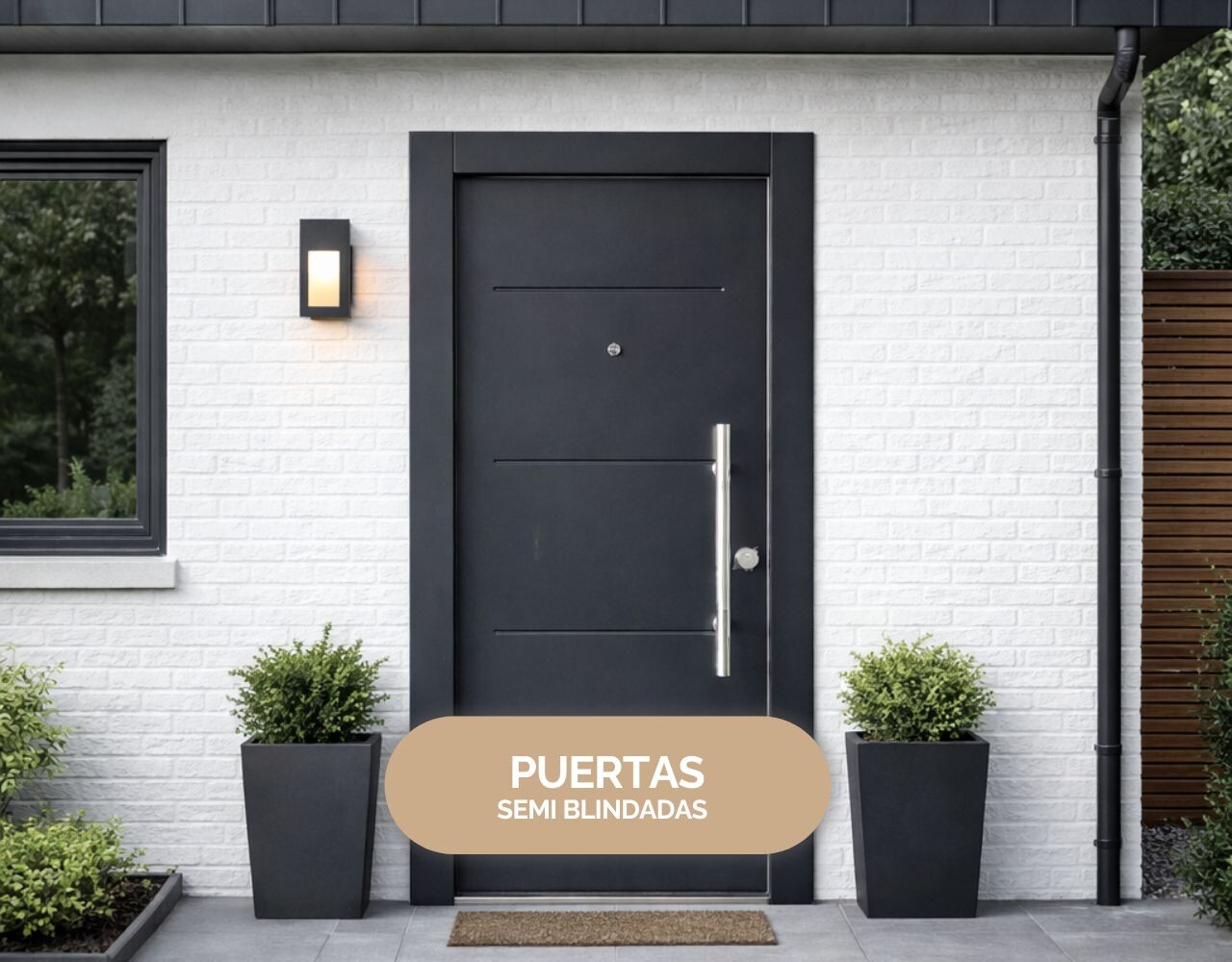 Nuevas puertas semi blindadas