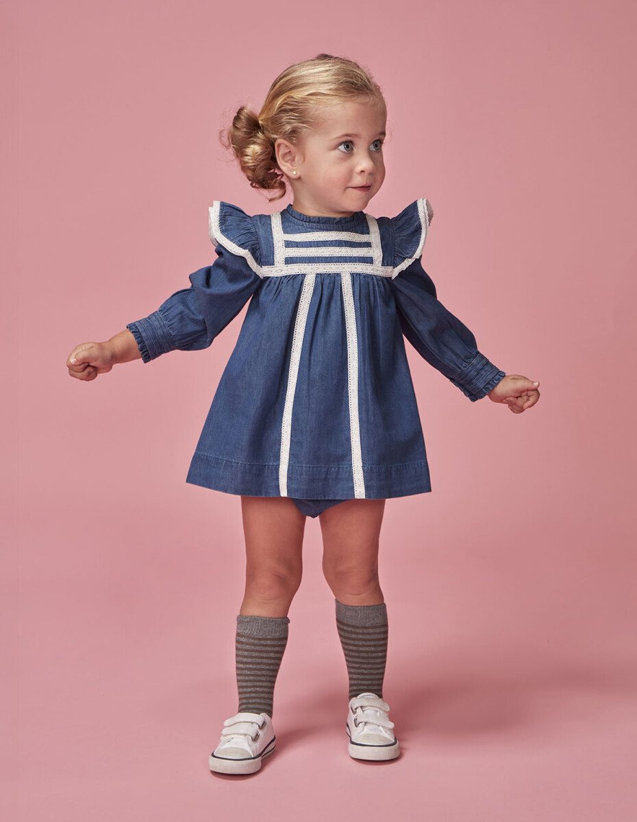 Vestido Denim - Denim 