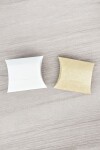 Estuche pillow eco 7x8 cm REVERSIBLE BLANCO MADERA