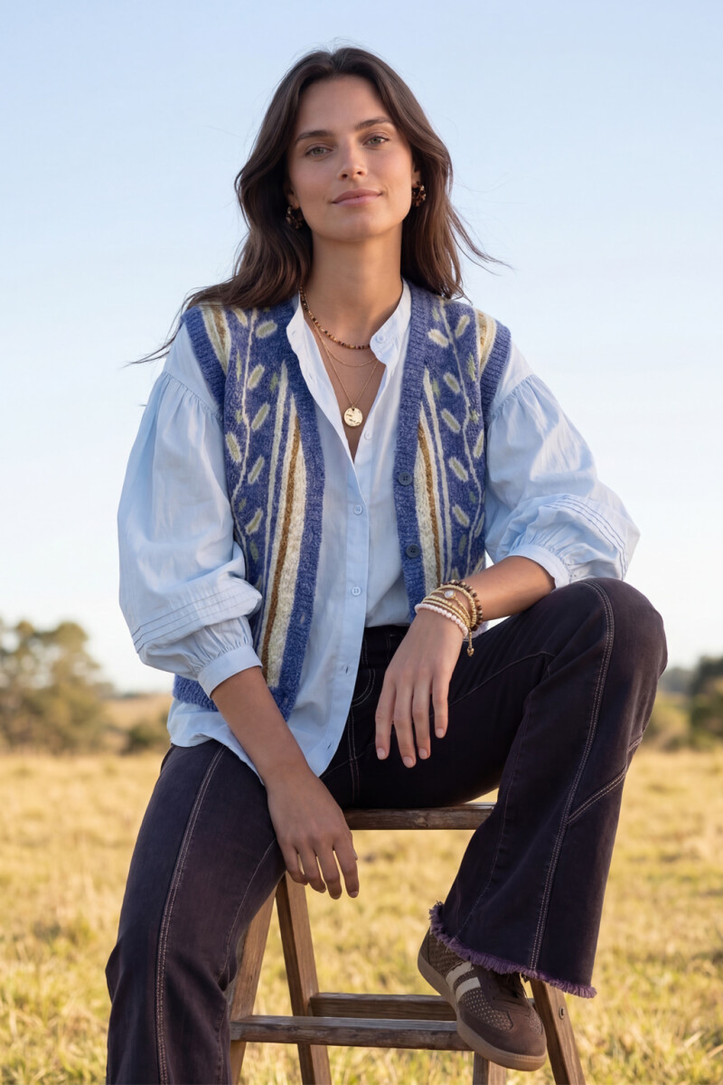 Chaleco Calicanto - Azul 