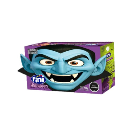 CAJA FINI 70G C/GOLOSINAS (VAMPIRO/CALABAZA/CALAVERA) CAJA FINI 70G C/GOLOSINAS (VAMPIRO/CALABAZA/CALAVERA)